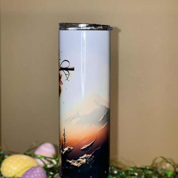 NIB Faith Sublimated 20 oz Insulated Tumbler - Picture 6 of 6